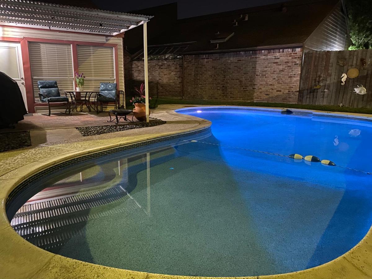 1976Houstongem Luminous Pvtpool & Hottub Dt20Mins For Lrg Families 6Beds 2Bath Villa Exteriör bild