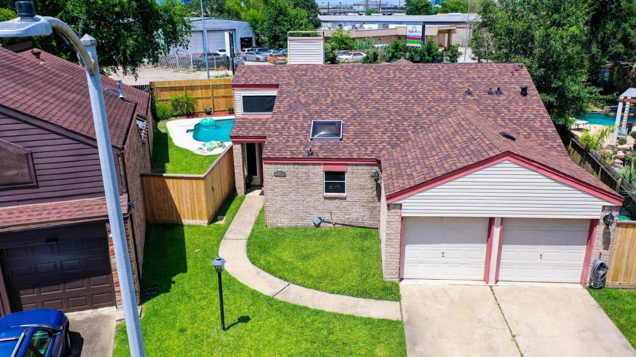 1976Houstongem Luminous Pvtpool & Hottub Dt20Mins For Lrg Families 6Beds 2Bath Villa Exteriör bild