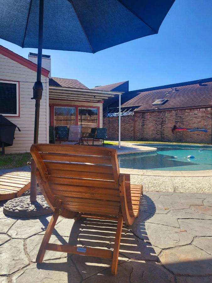 1976Houstongem Luminous Pvtpool & Hottub Dt20Mins For Lrg Families 6Beds 2Bath Villa Exteriör bild