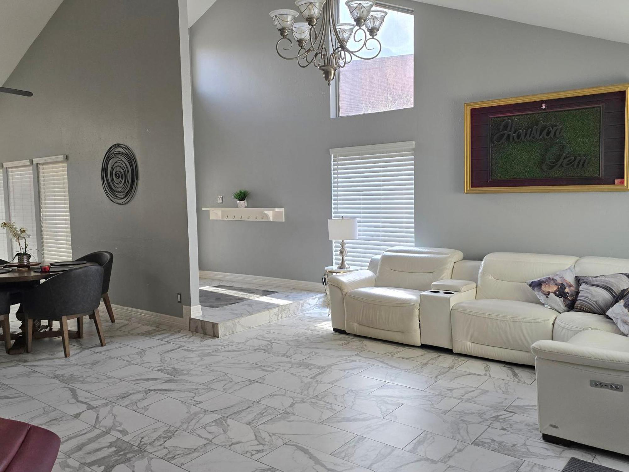 1976Houstongem Luminous Pvtpool & Hottub Dt20Mins For Lrg Families 6Beds 2Bath Villa Rum bild