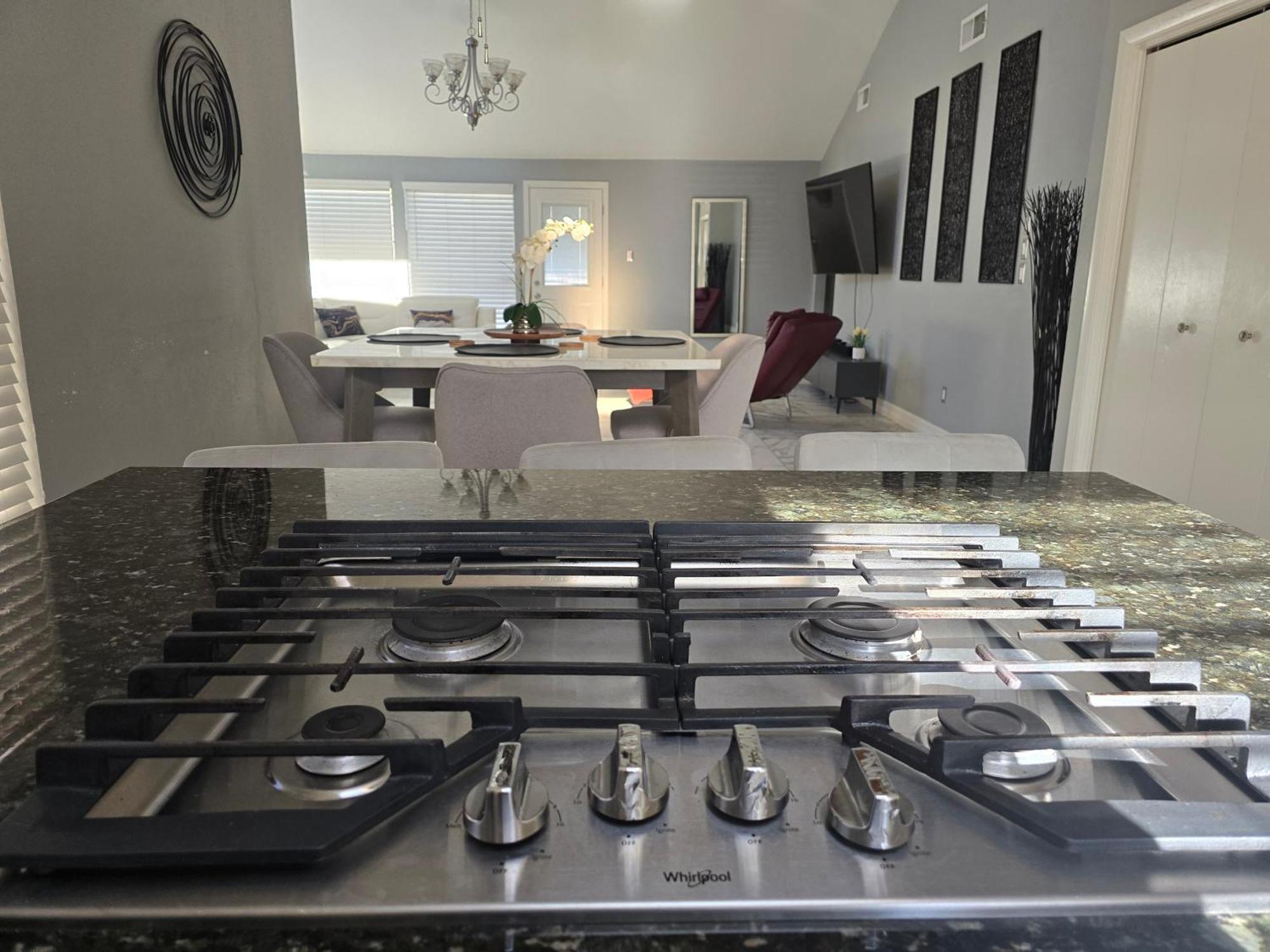 1976Houstongem Luminous Pvtpool & Hottub Dt20Mins For Lrg Families 6Beds 2Bath Villa Exteriör bild